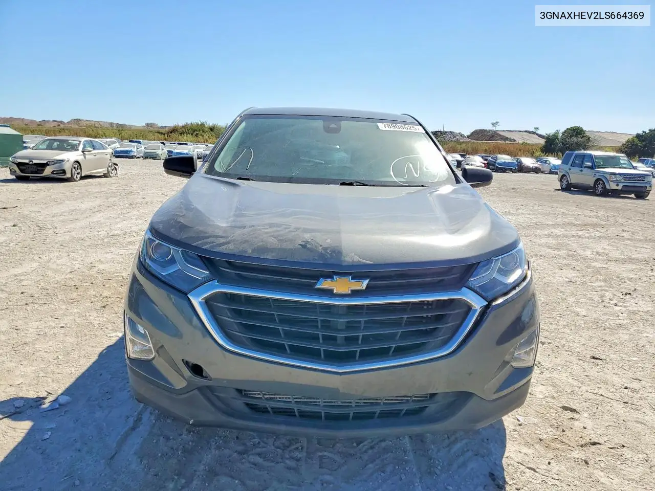 3GNAXHEV2LS664369 2020 Chevrolet Equinox Ls