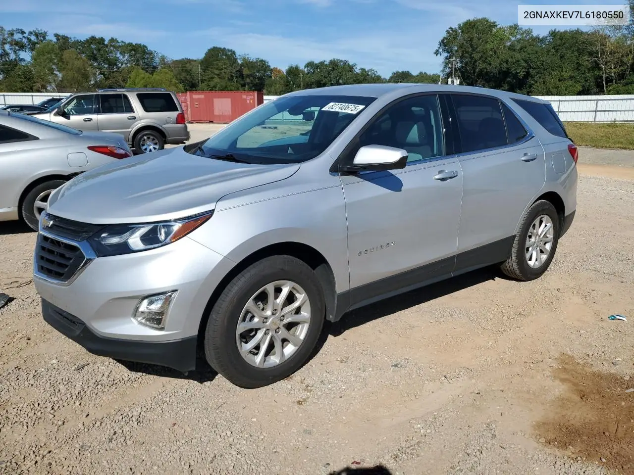 2GNAXKEV7L6180550 2020 Chevrolet Equinox Lt