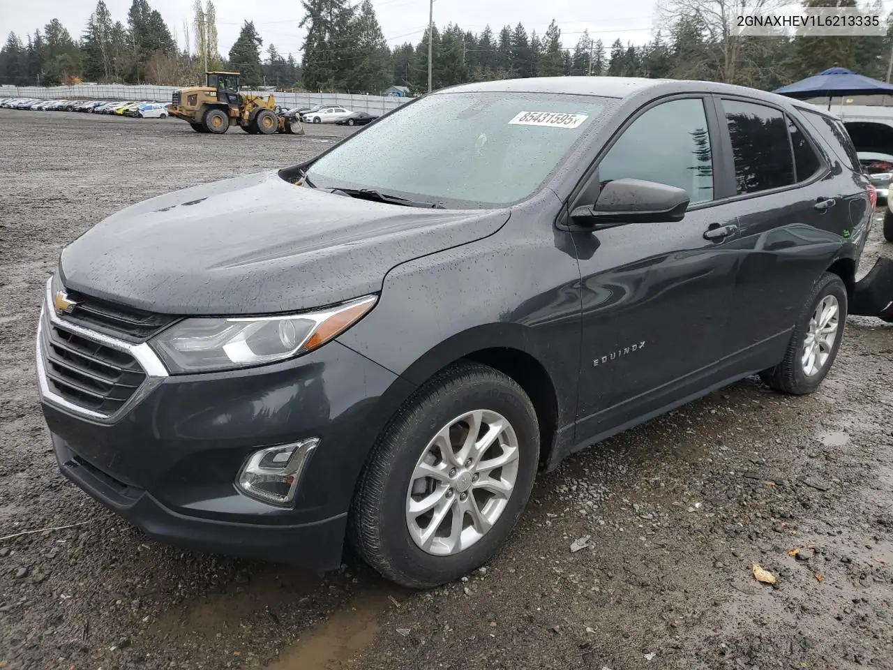 2GNAXHEV1L6213335 2020 Chevrolet Equinox Ls