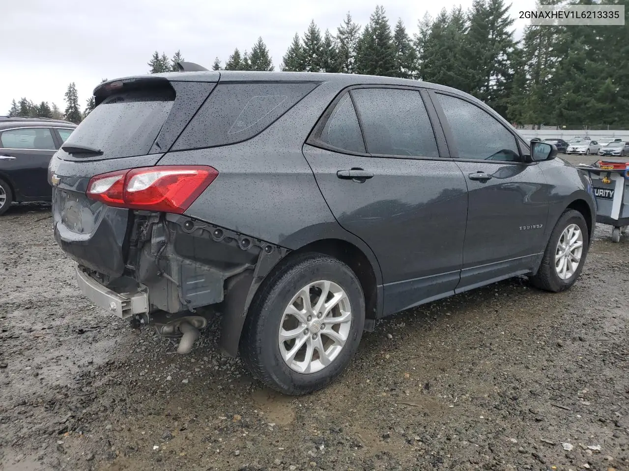 2GNAXHEV1L6213335 2020 Chevrolet Equinox Ls