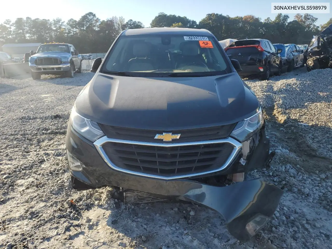 3GNAXHEV5LS598979 2020 Chevrolet Equinox Ls