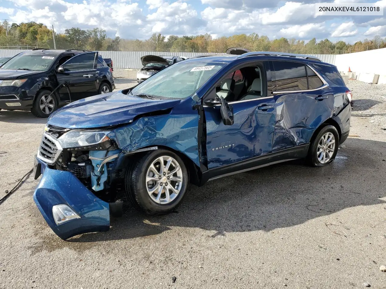 2GNAXKEV4L6121018 2020 Chevrolet Equinox Lt