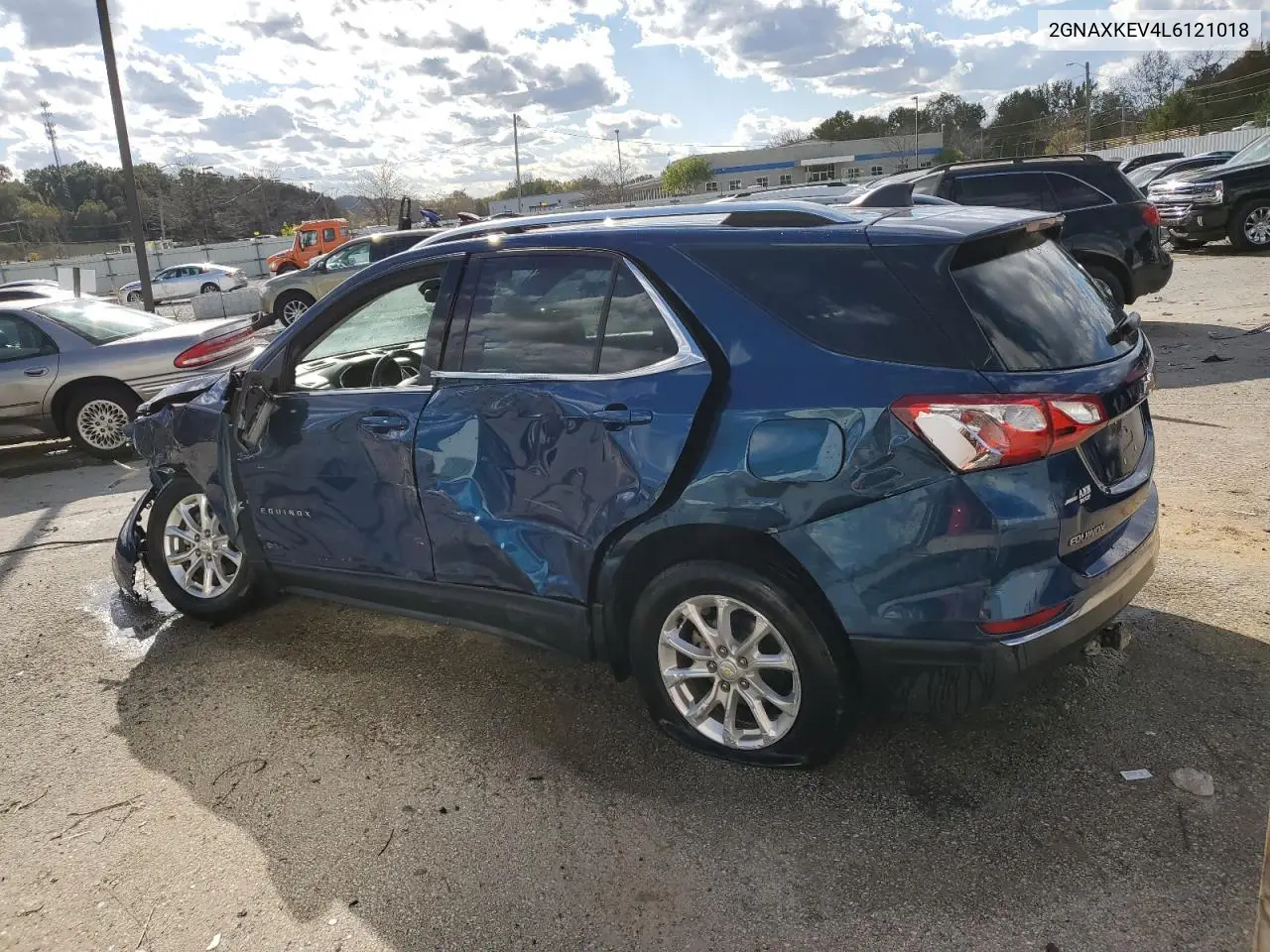 2GNAXKEV4L6121018 2020 Chevrolet Equinox Lt