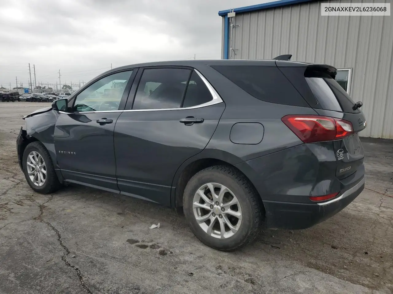 2GNAXKEV2L6236068 2020 Chevrolet Equinox Lt