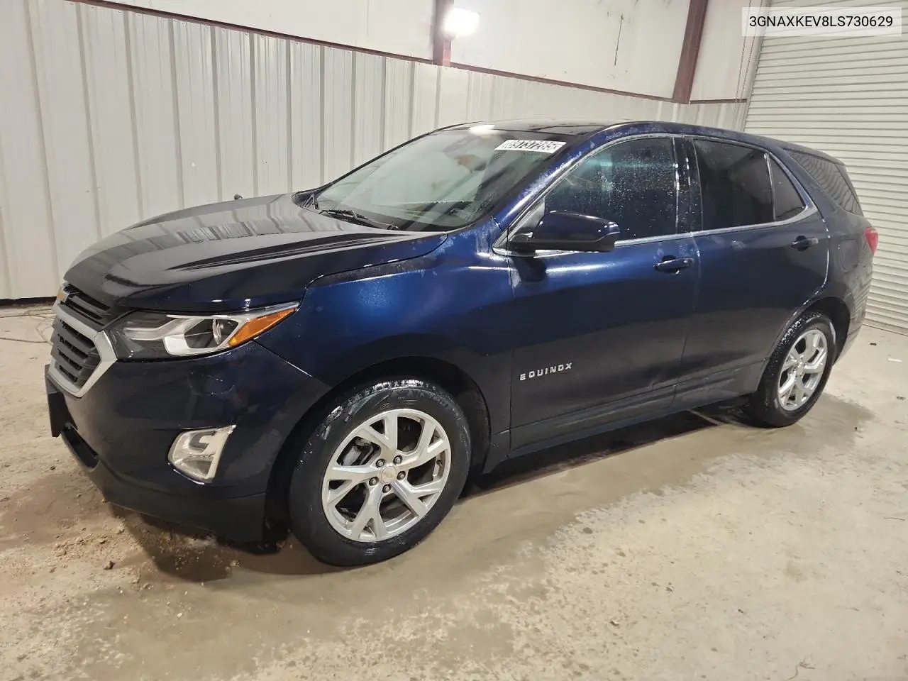 3GNAXKEV8LS730629 2020 Chevrolet Equinox Lt