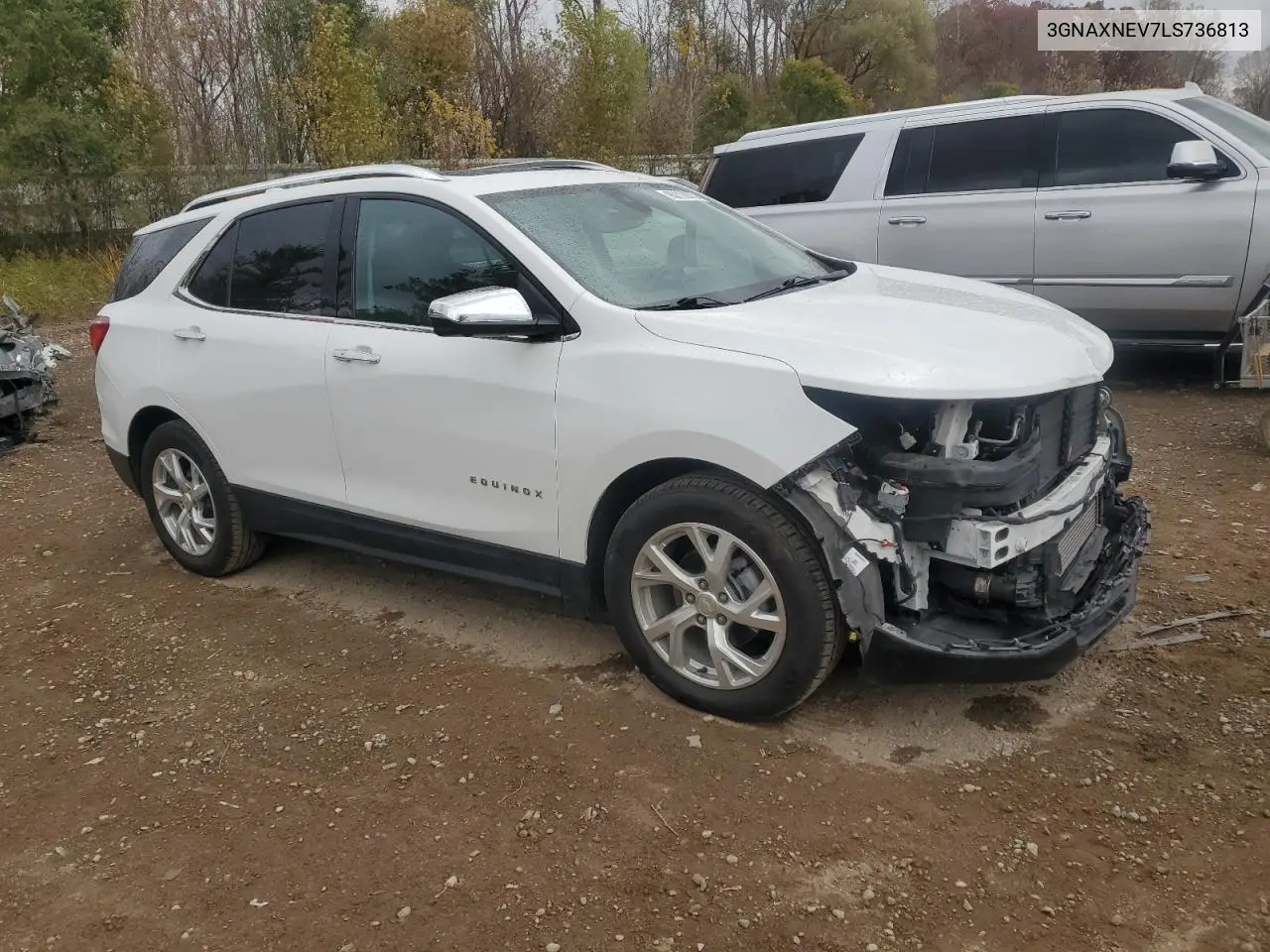 3GNAXNEV7LS736813 2020 Chevrolet Equinox Premier