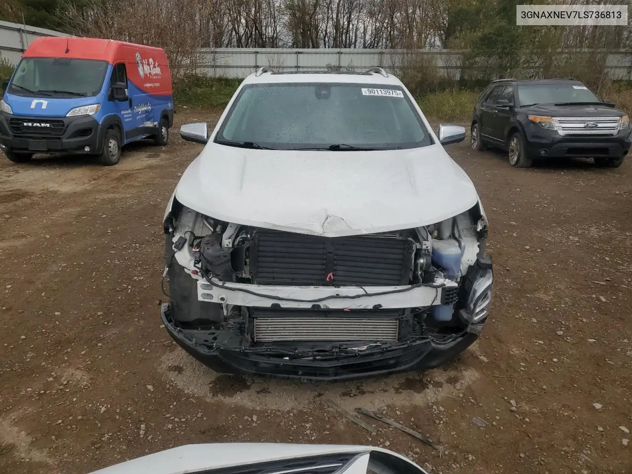 3GNAXNEV7LS736813 2020 Chevrolet Equinox Premier