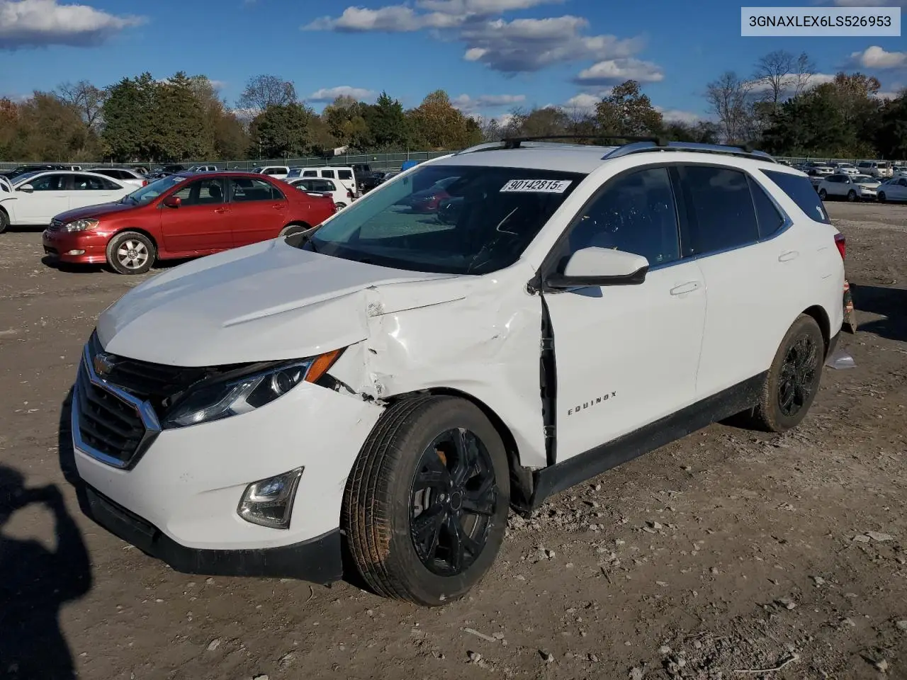 3GNAXLEX6LS526953 2020 Chevrolet Equinox Lt