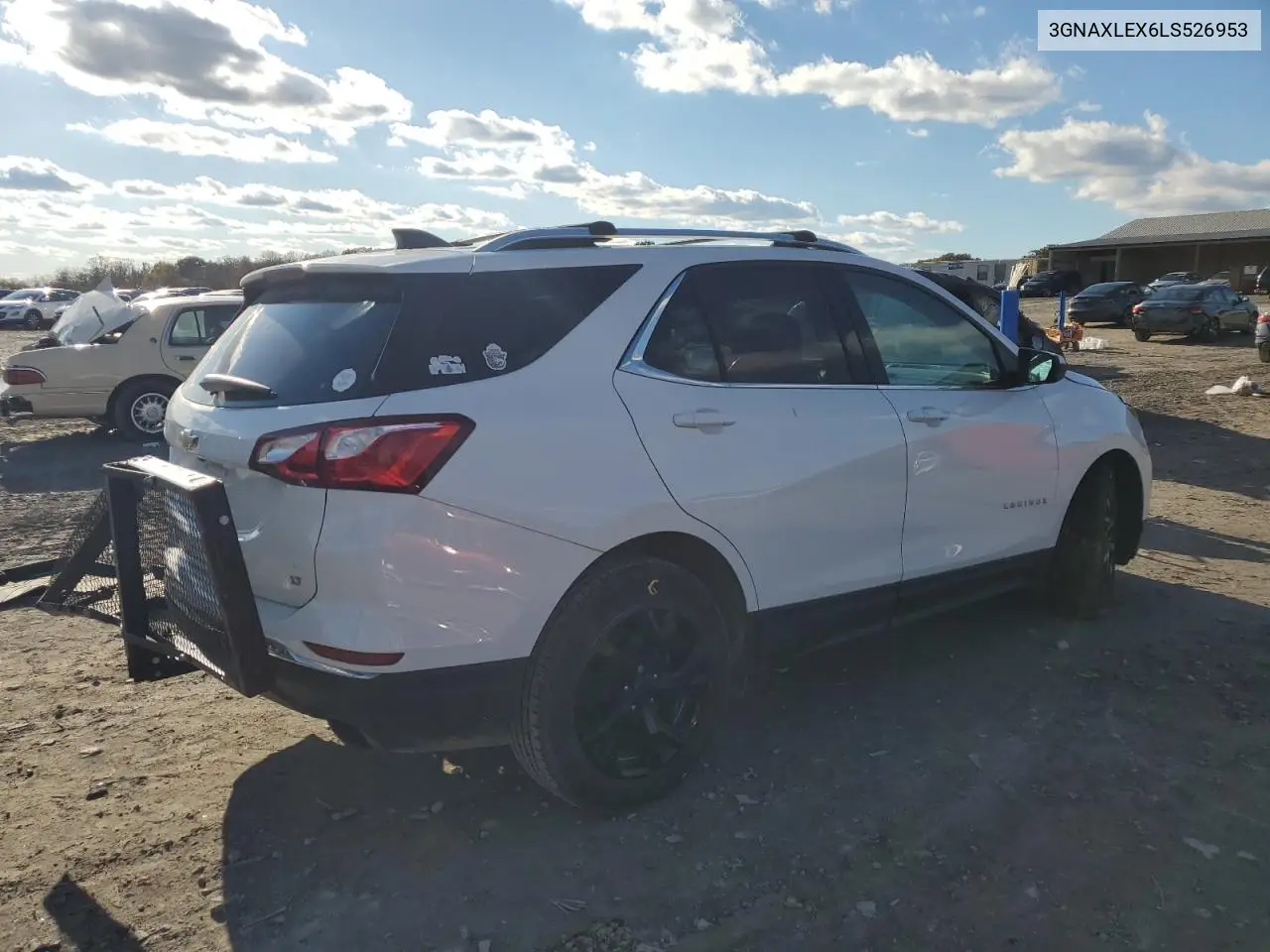 3GNAXLEX6LS526953 2020 Chevrolet Equinox Lt