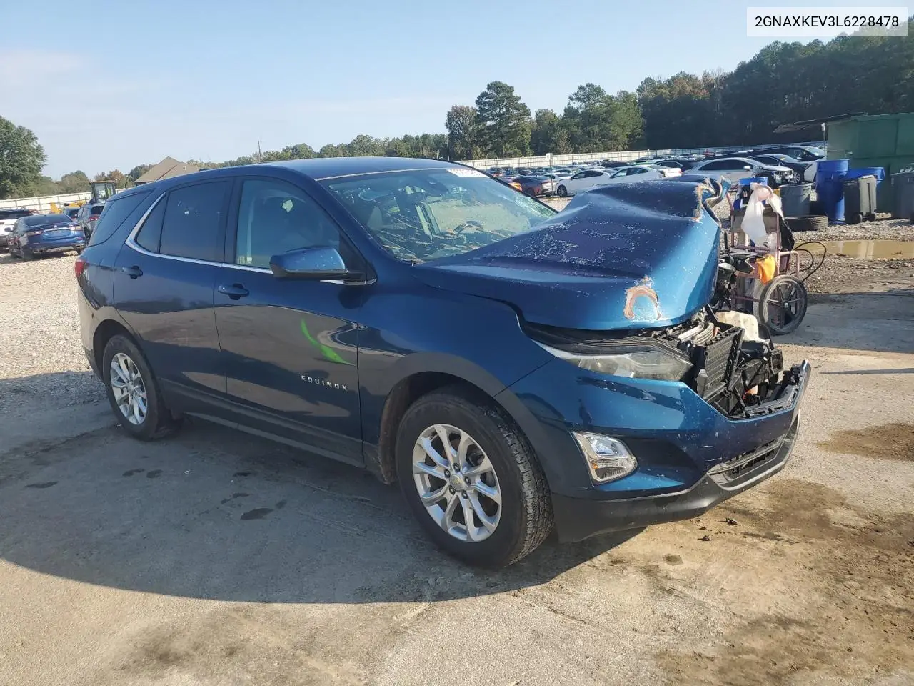 2GNAXKEV3L6228478 2020 Chevrolet Equinox Lt