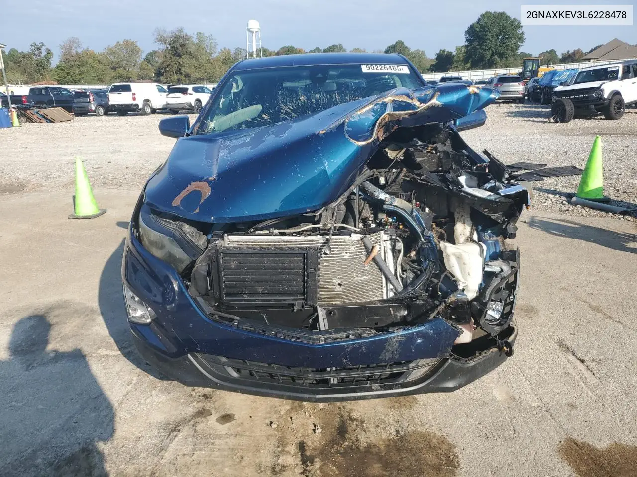 2GNAXKEV3L6228478 2020 Chevrolet Equinox Lt