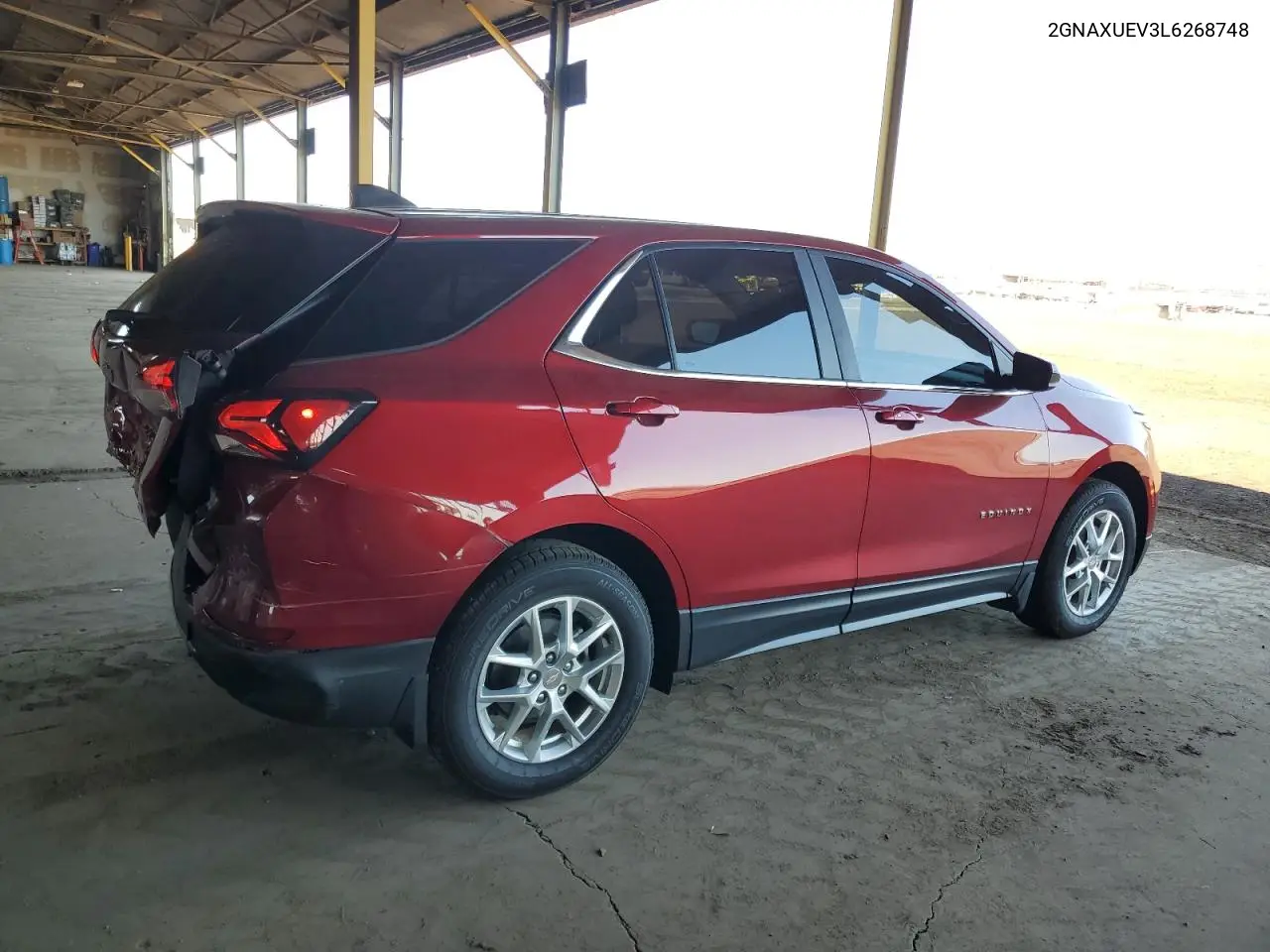 2GNAXUEV3L6268748 2020 Chevrolet Equinox Lt