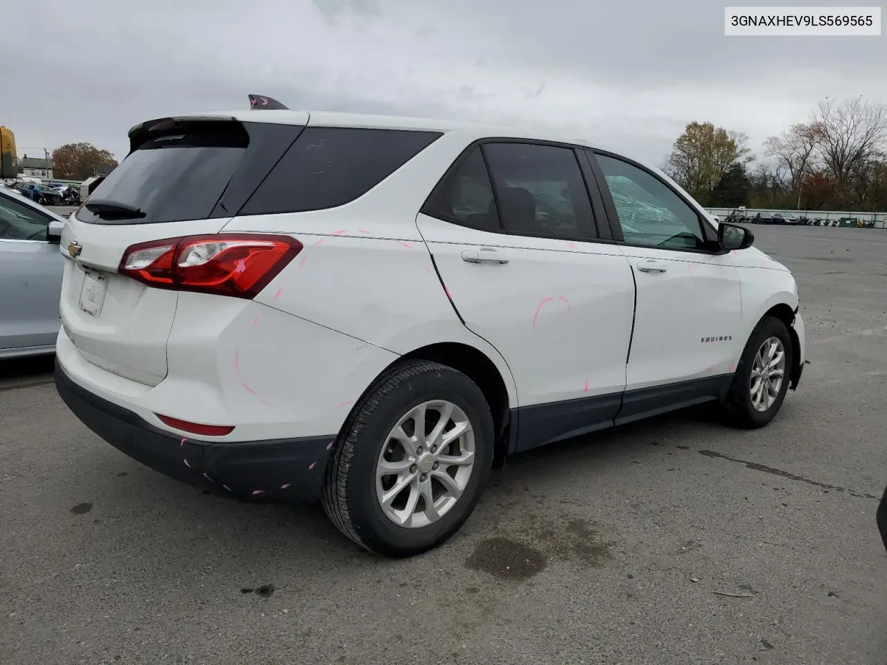 3GNAXHEV9LS569565 2020 Chevrolet Equinox Ls