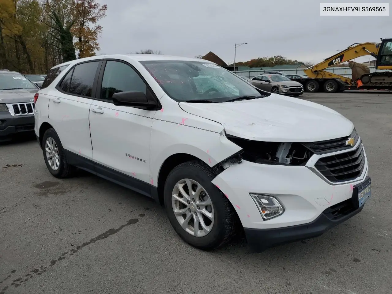 3GNAXHEV9LS569565 2020 Chevrolet Equinox Ls