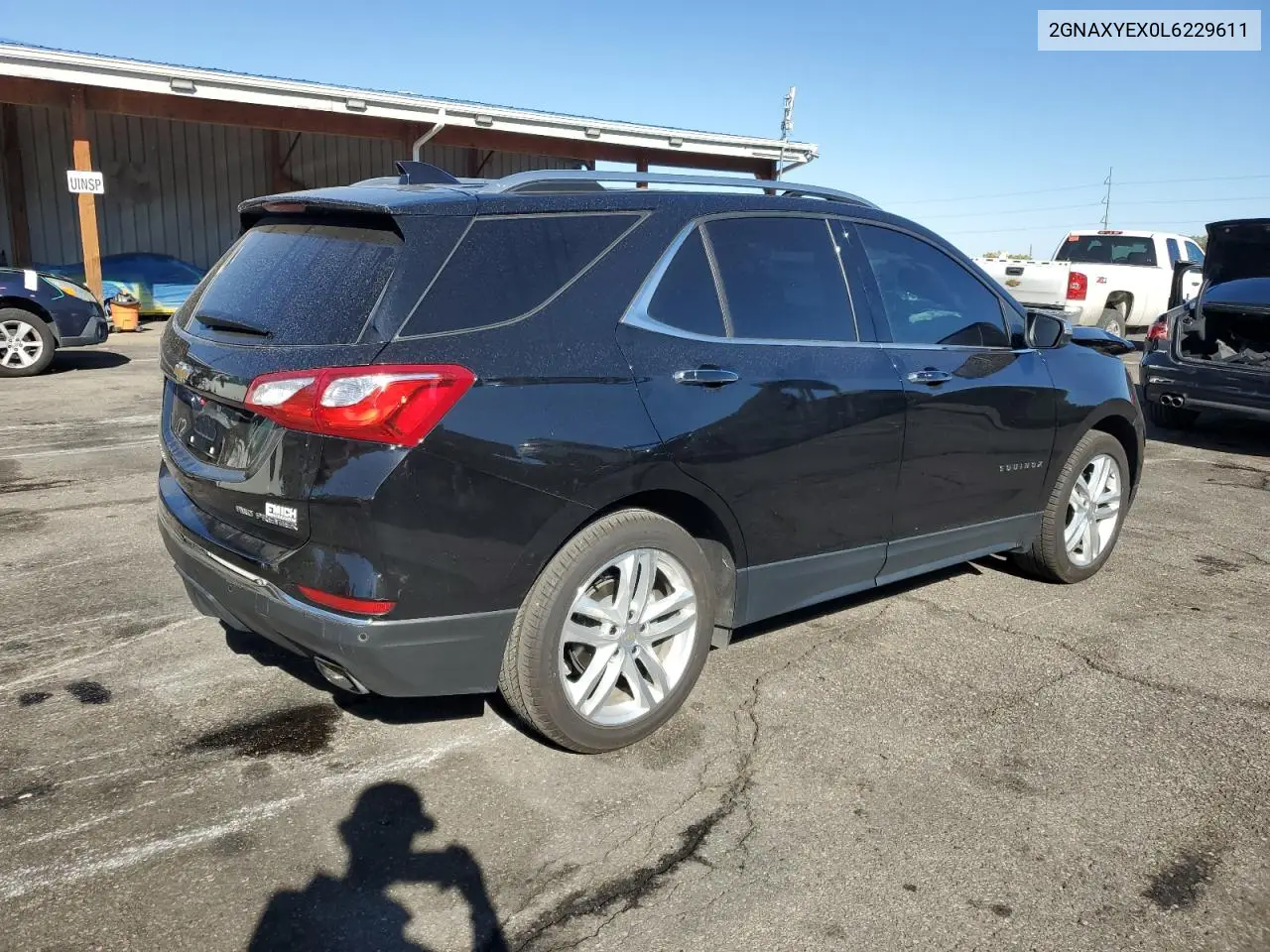 2GNAXYEX0L6229611 2020 Chevrolet Equinox Premier