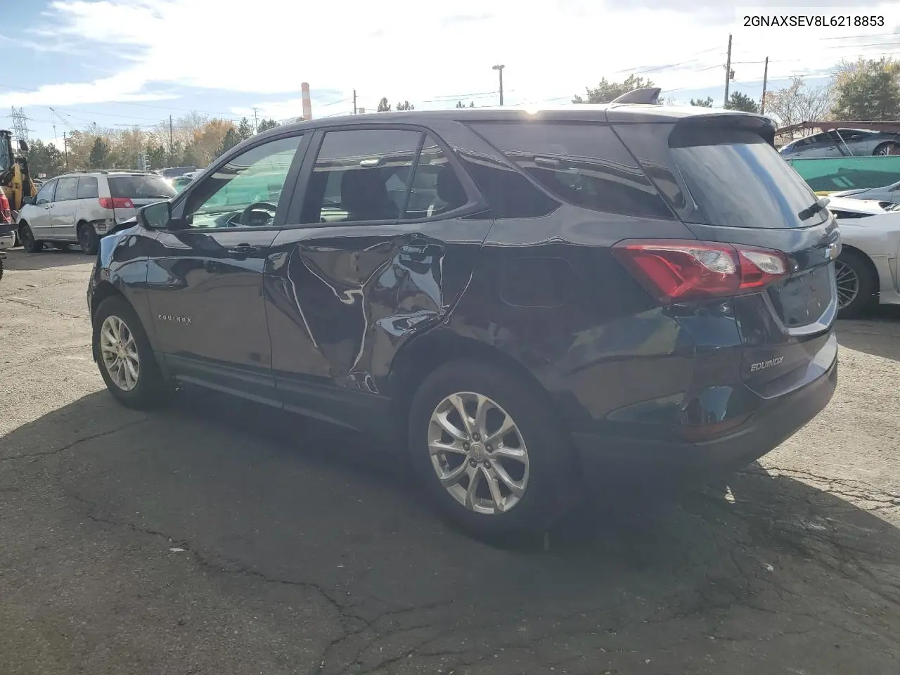 2GNAXSEV8L6218853 2020 Chevrolet Equinox Ls