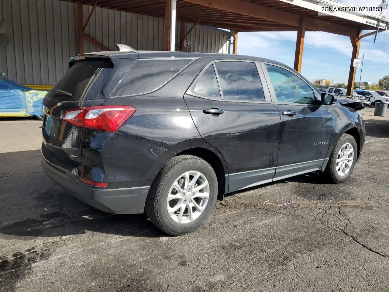 2GNAXSEV8L6218853 2020 Chevrolet Equinox Ls