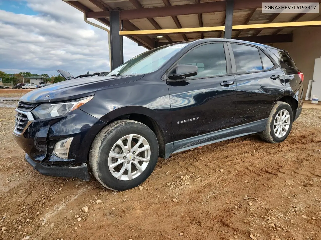 2GNAXHEV7L6193317 2020 Chevrolet Equinox Ls