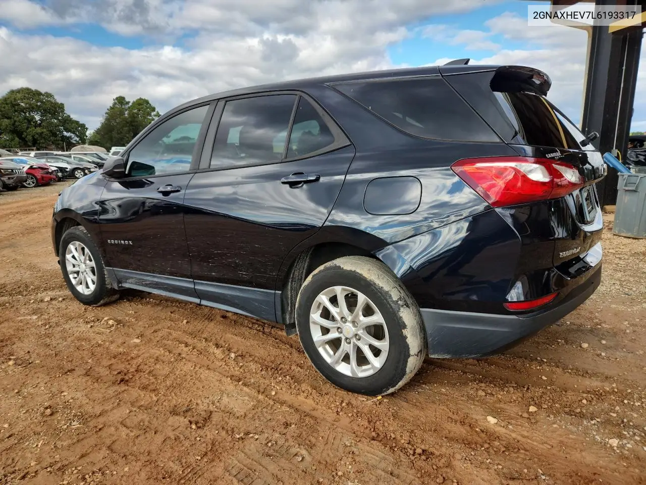 2GNAXHEV7L6193317 2020 Chevrolet Equinox Ls