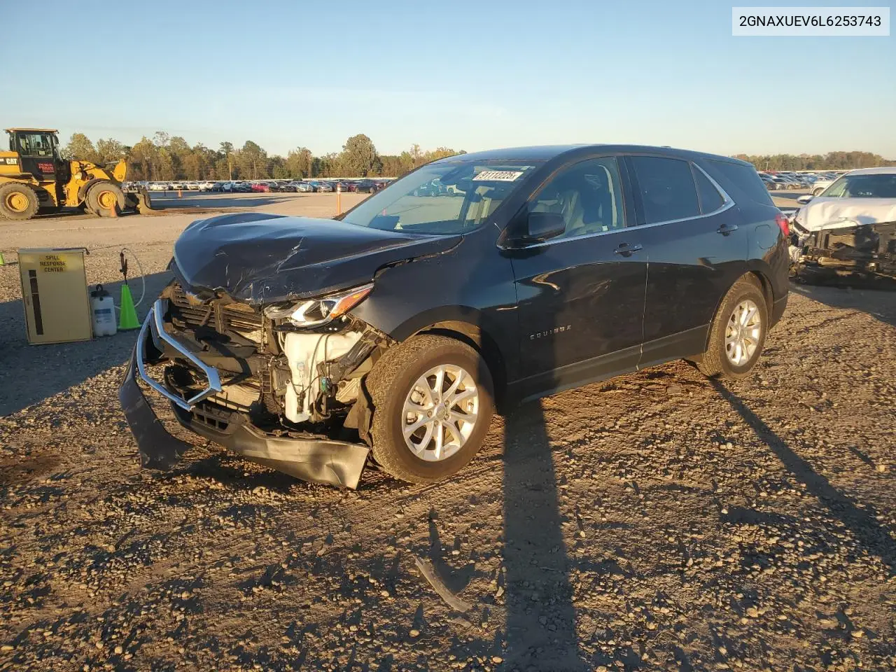 2GNAXUEV6L6253743 2020 Chevrolet Equinox Lt