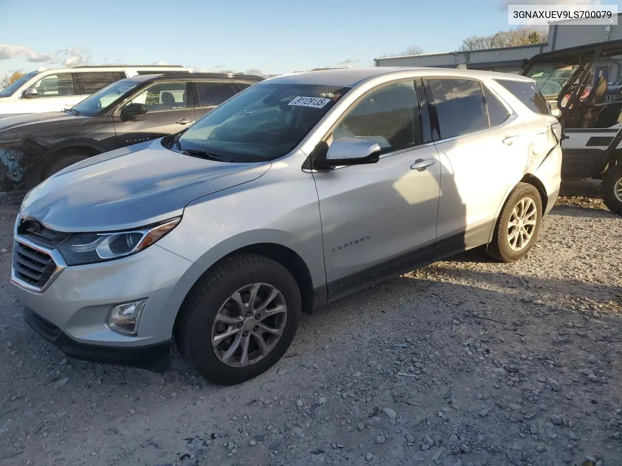 3GNAXUEV9LS700079 2020 Chevrolet Equinox Lt