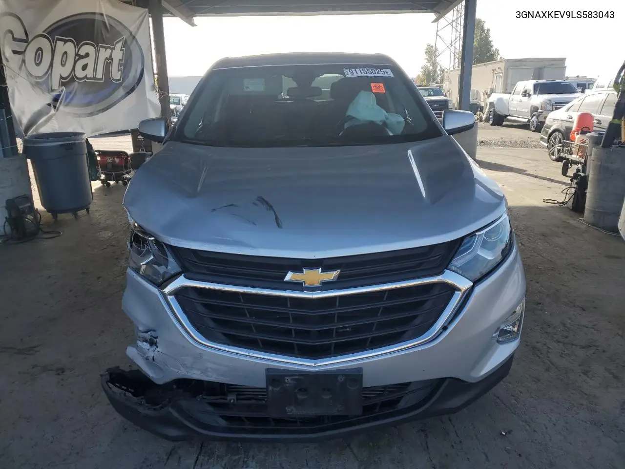 3GNAXKEV9LS583043 2020 Chevrolet Equinox Lt