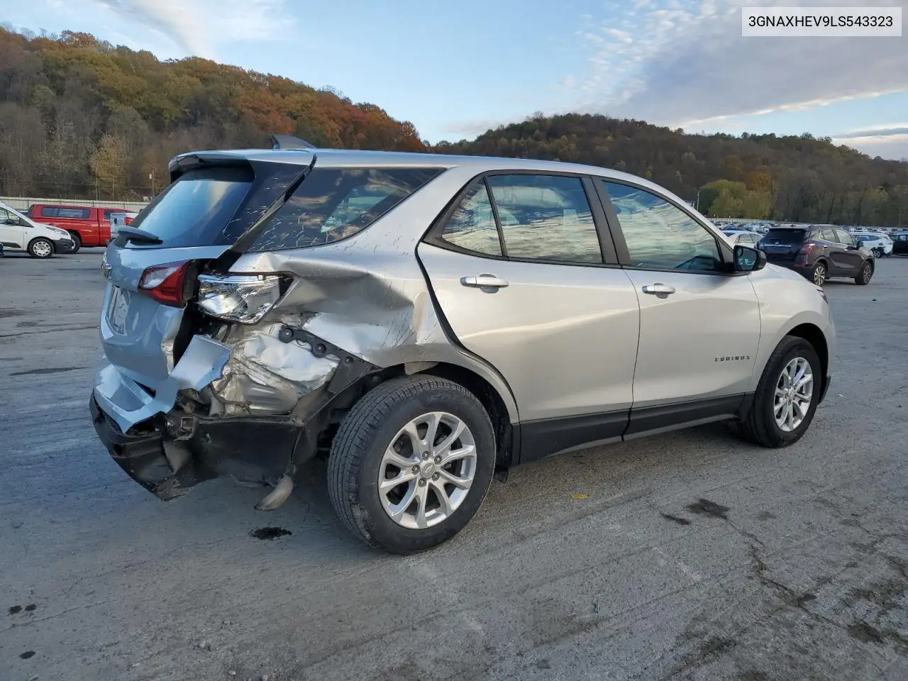 3GNAXHEV9LS543323 2020 Chevrolet Equinox Ls