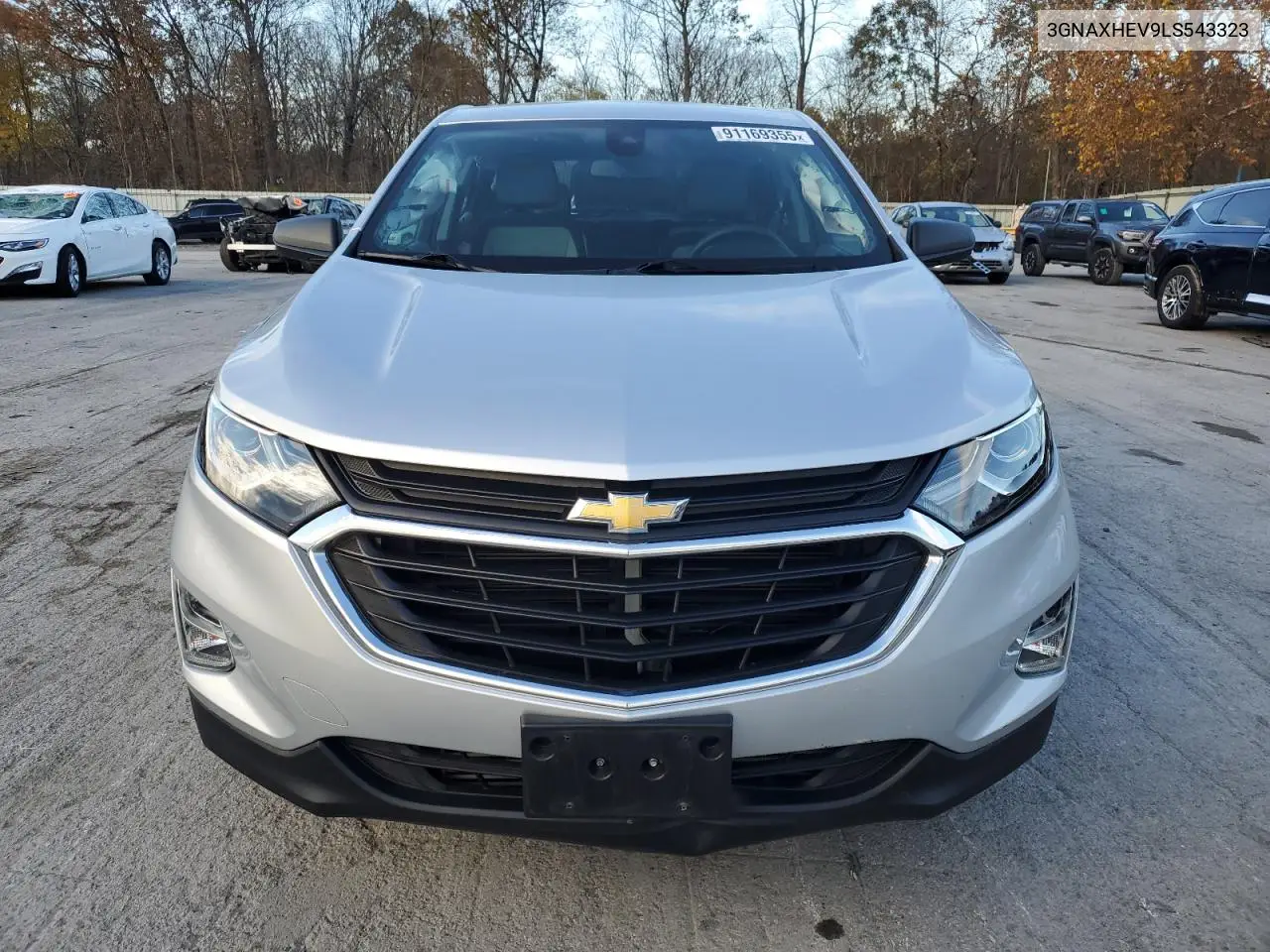 3GNAXHEV9LS543323 2020 Chevrolet Equinox Ls
