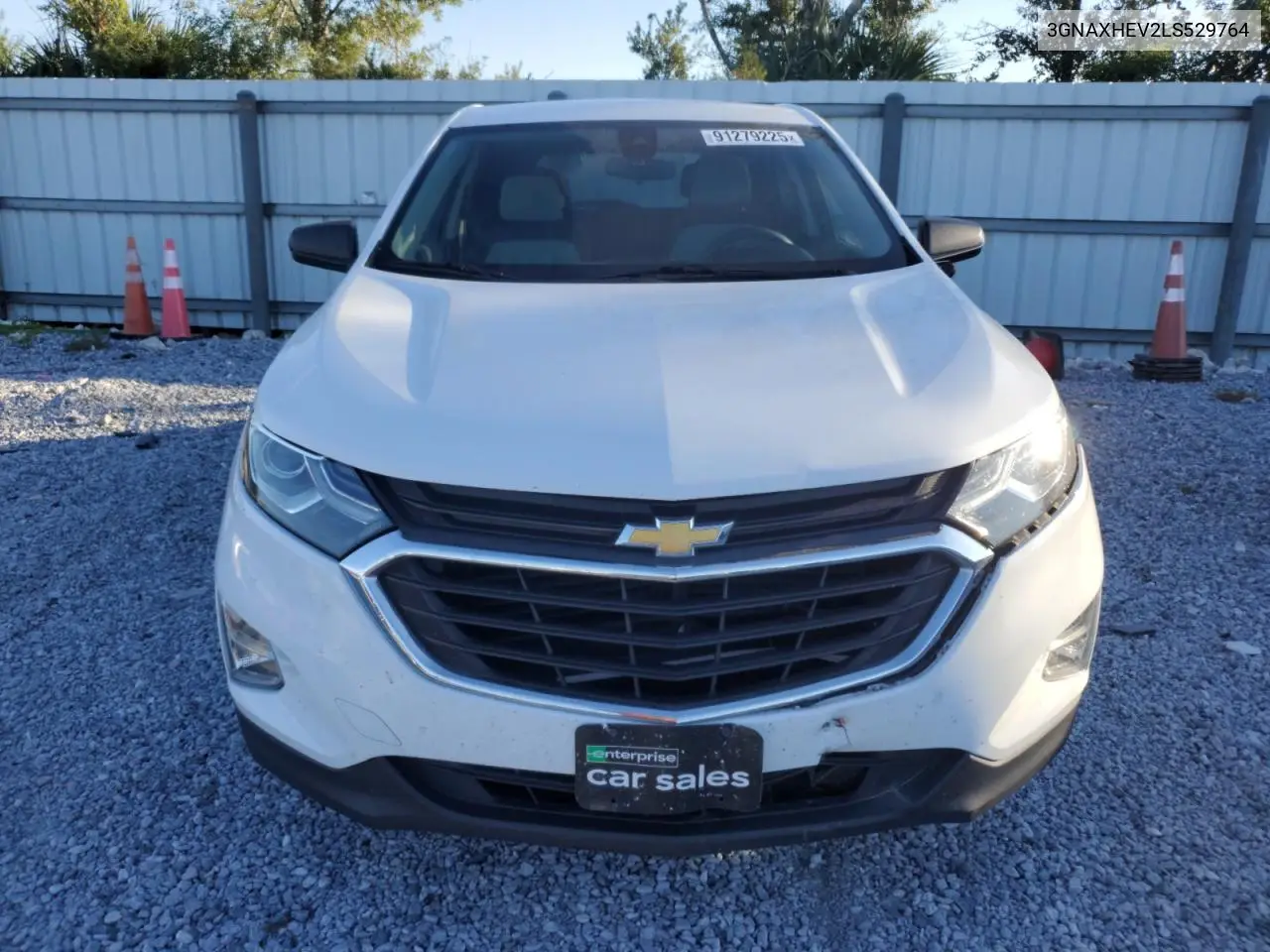 3GNAXHEV2LS529764 2020 Chevrolet Equinox Ls