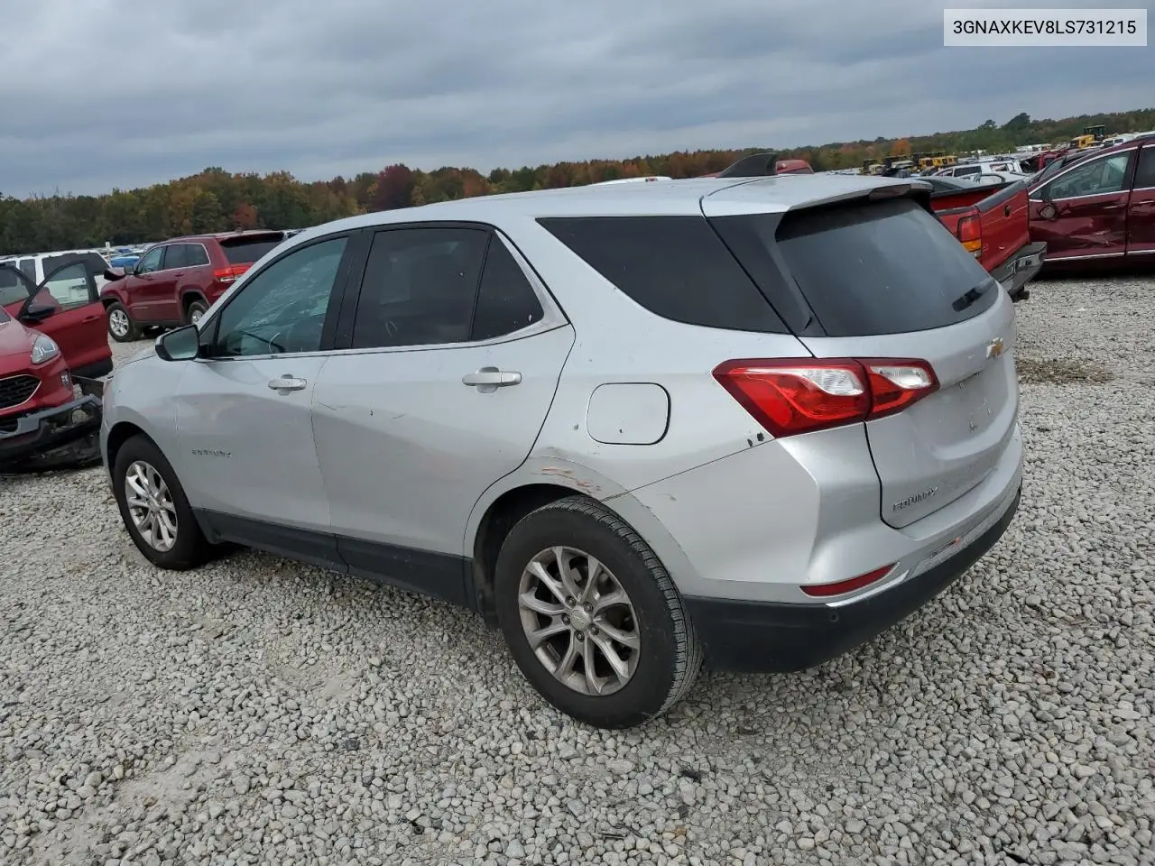 3GNAXKEV8LS731215 2020 Chevrolet Equinox Lt