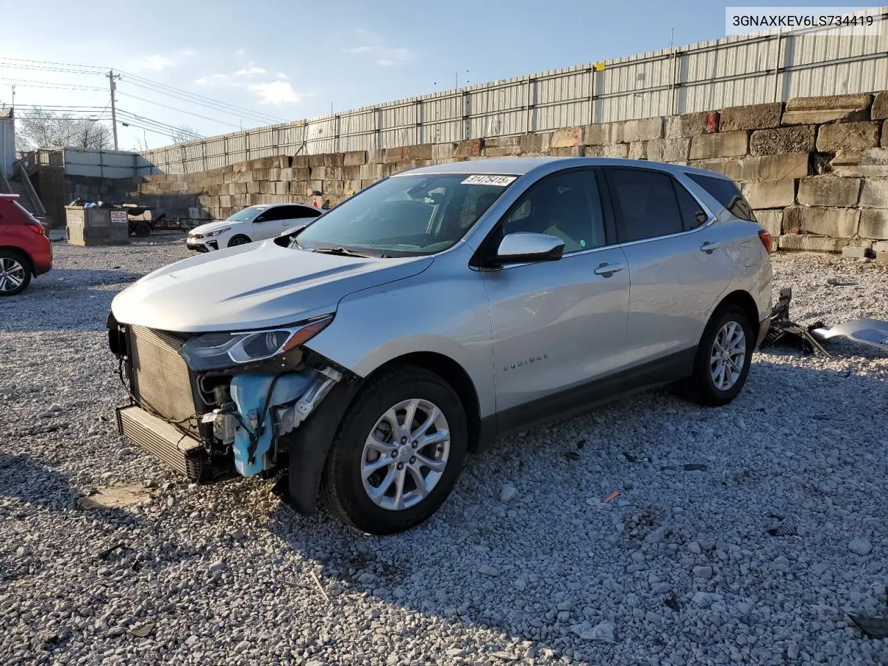 3GNAXKEV6LS734419 2020 Chevrolet Equinox Lt