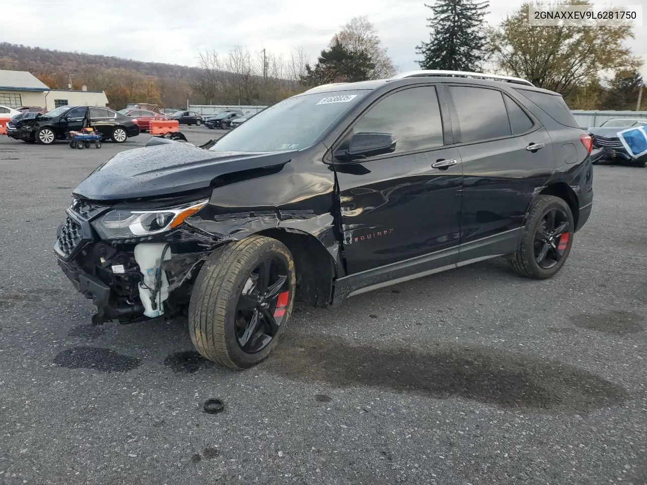 2GNAXXEV9L6281750 2020 Chevrolet Equinox Premier