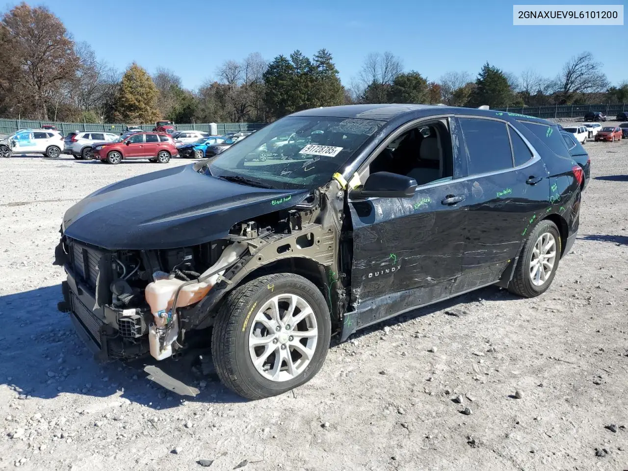 2GNAXUEV9L6101200 2020 Chevrolet Equinox Lt