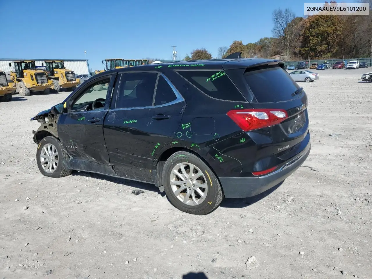 2GNAXUEV9L6101200 2020 Chevrolet Equinox Lt