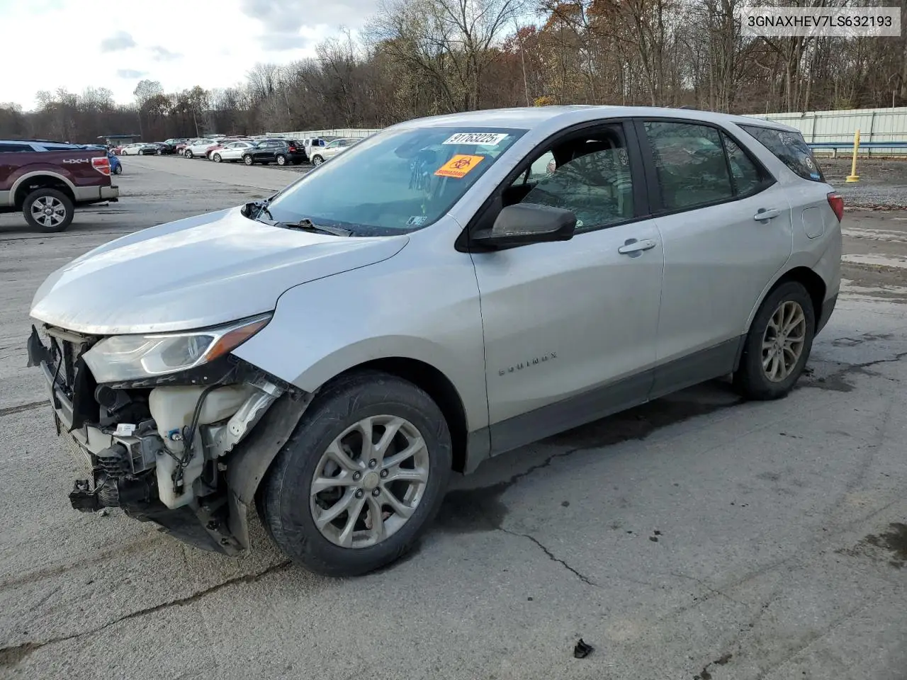 3GNAXHEV7LS632193 2020 Chevrolet Equinox Ls