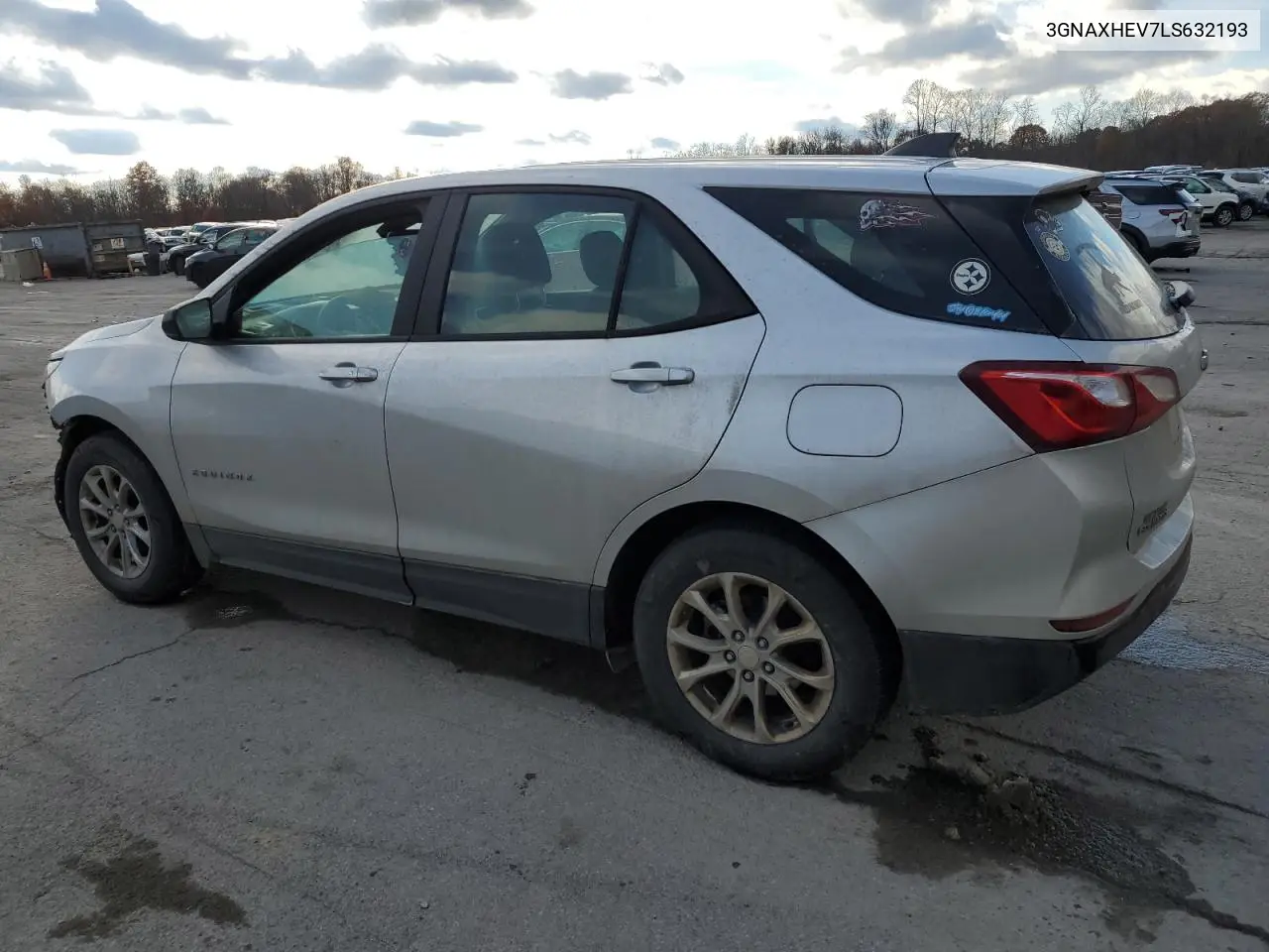 3GNAXHEV7LS632193 2020 Chevrolet Equinox Ls