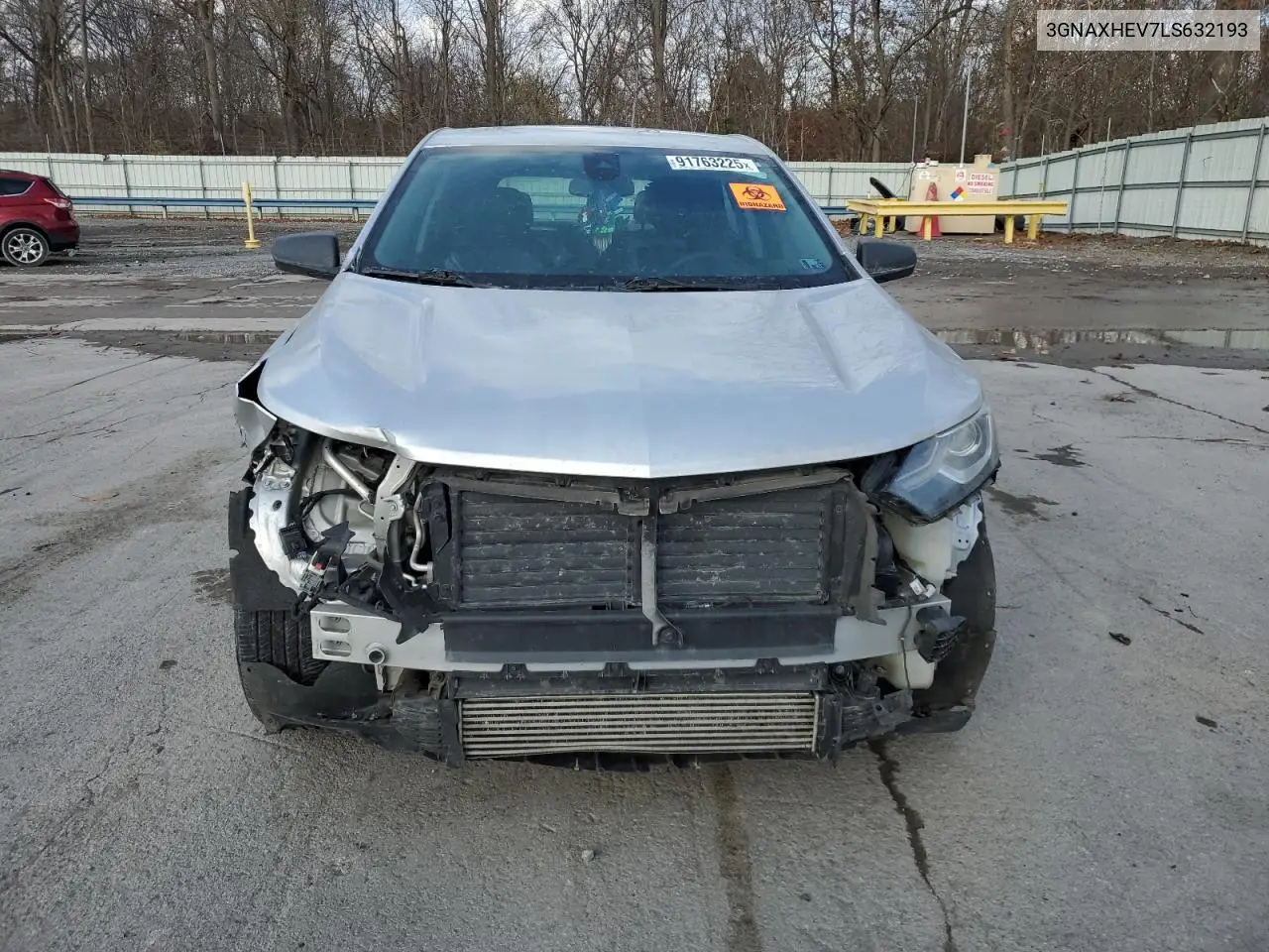 3GNAXHEV7LS632193 2020 Chevrolet Equinox Ls