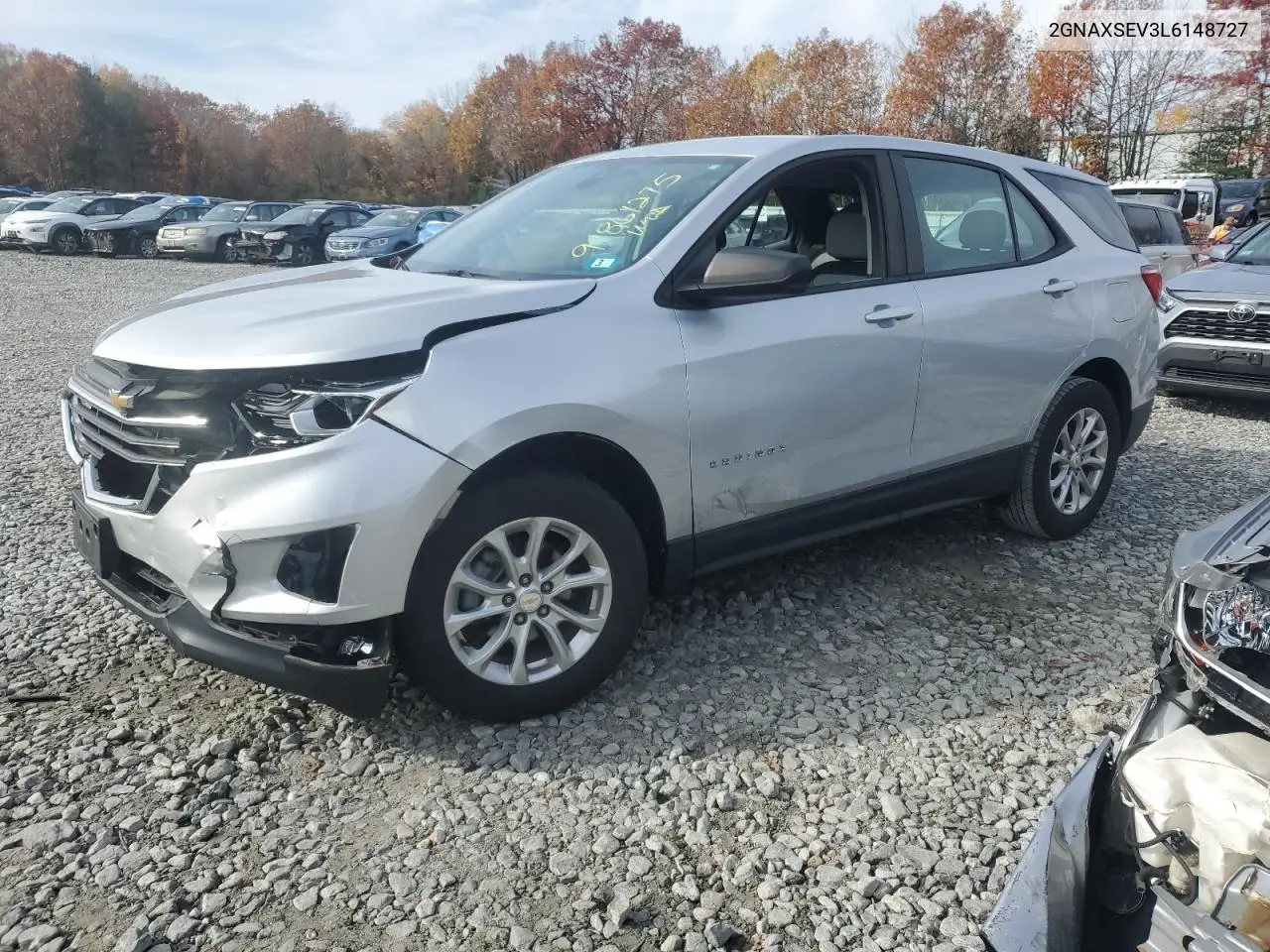 2GNAXSEV3L6148727 2020 Chevrolet Equinox Ls