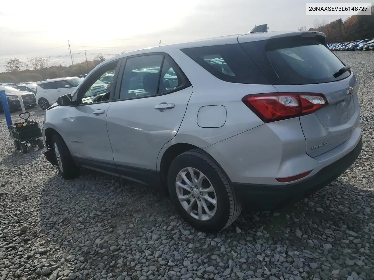 2GNAXSEV3L6148727 2020 Chevrolet Equinox Ls