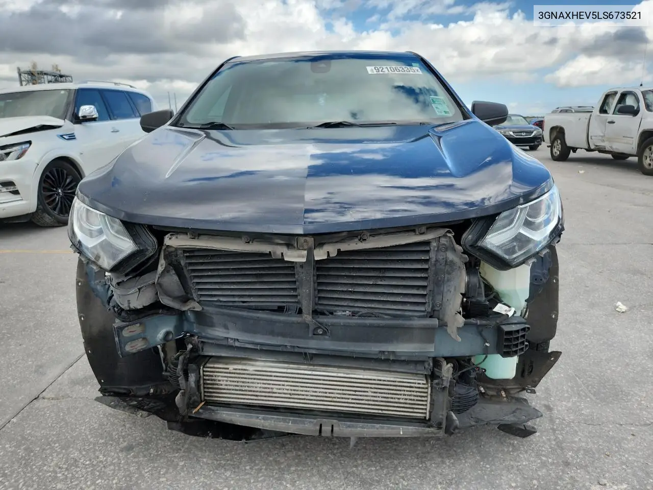 3GNAXHEV5LS673521 2020 Chevrolet Equinox Ls