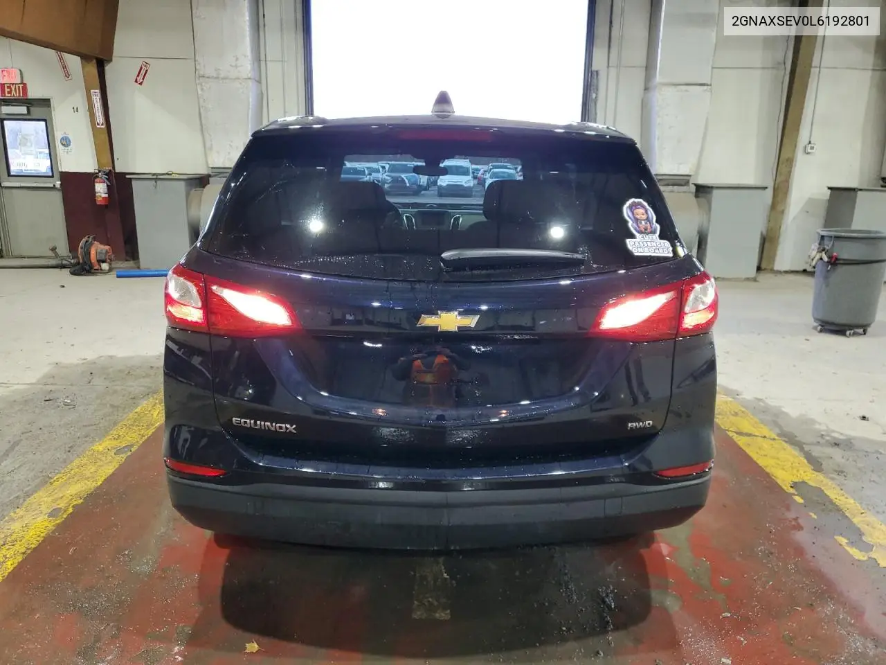 2GNAXSEV0L6192801 2020 Chevrolet Equinox Ls