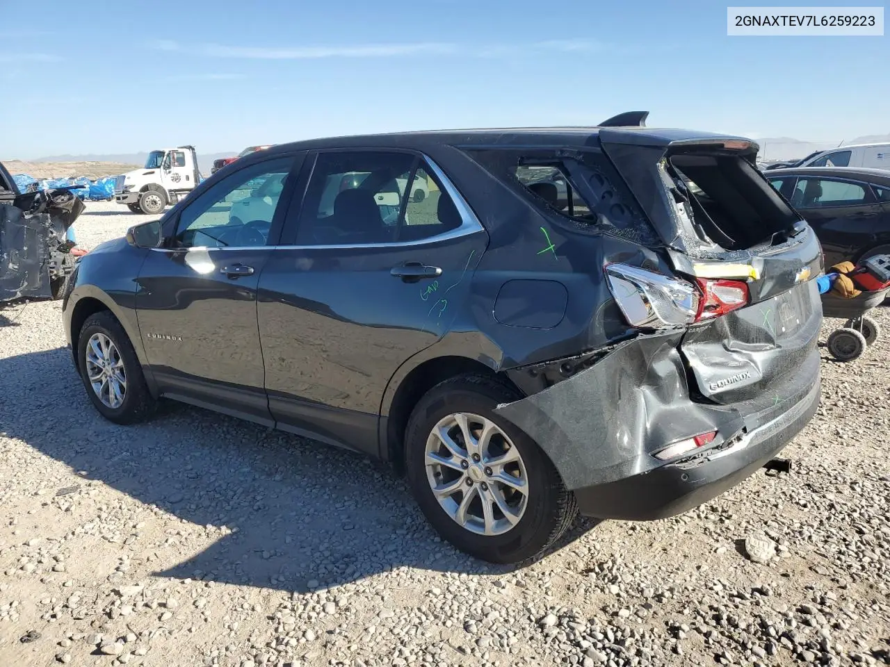 2GNAXTEV7L6259223 2020 Chevrolet Equinox Lt