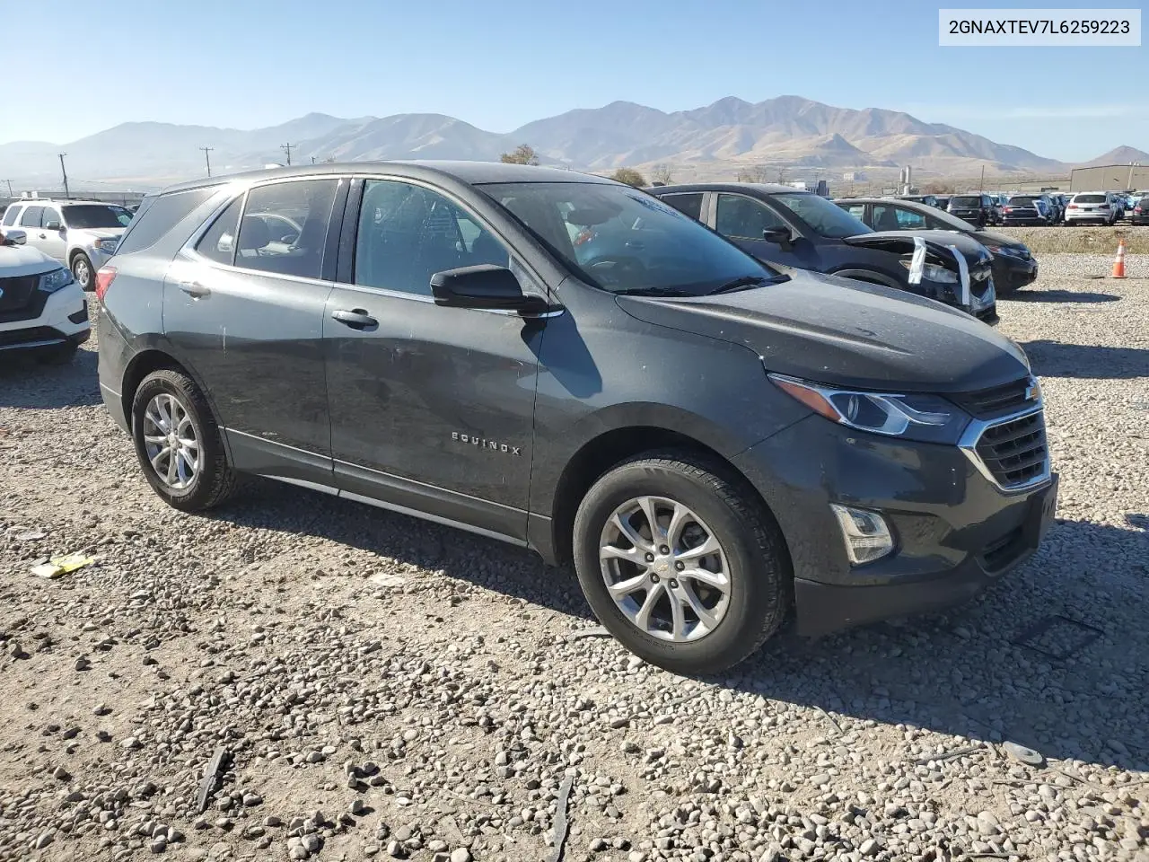 2GNAXTEV7L6259223 2020 Chevrolet Equinox Lt