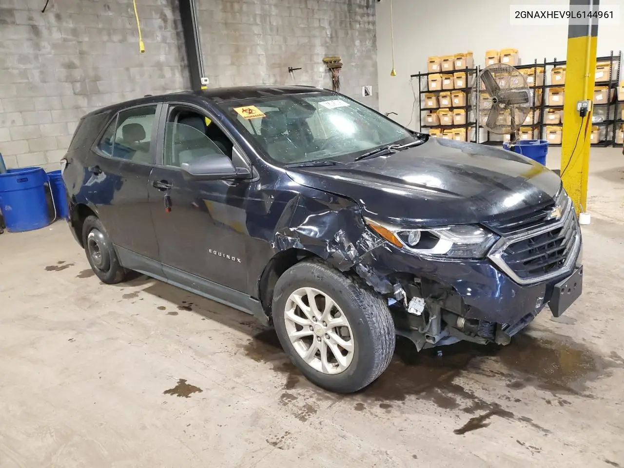 2GNAXHEV9L6144961 2020 Chevrolet Equinox Ls