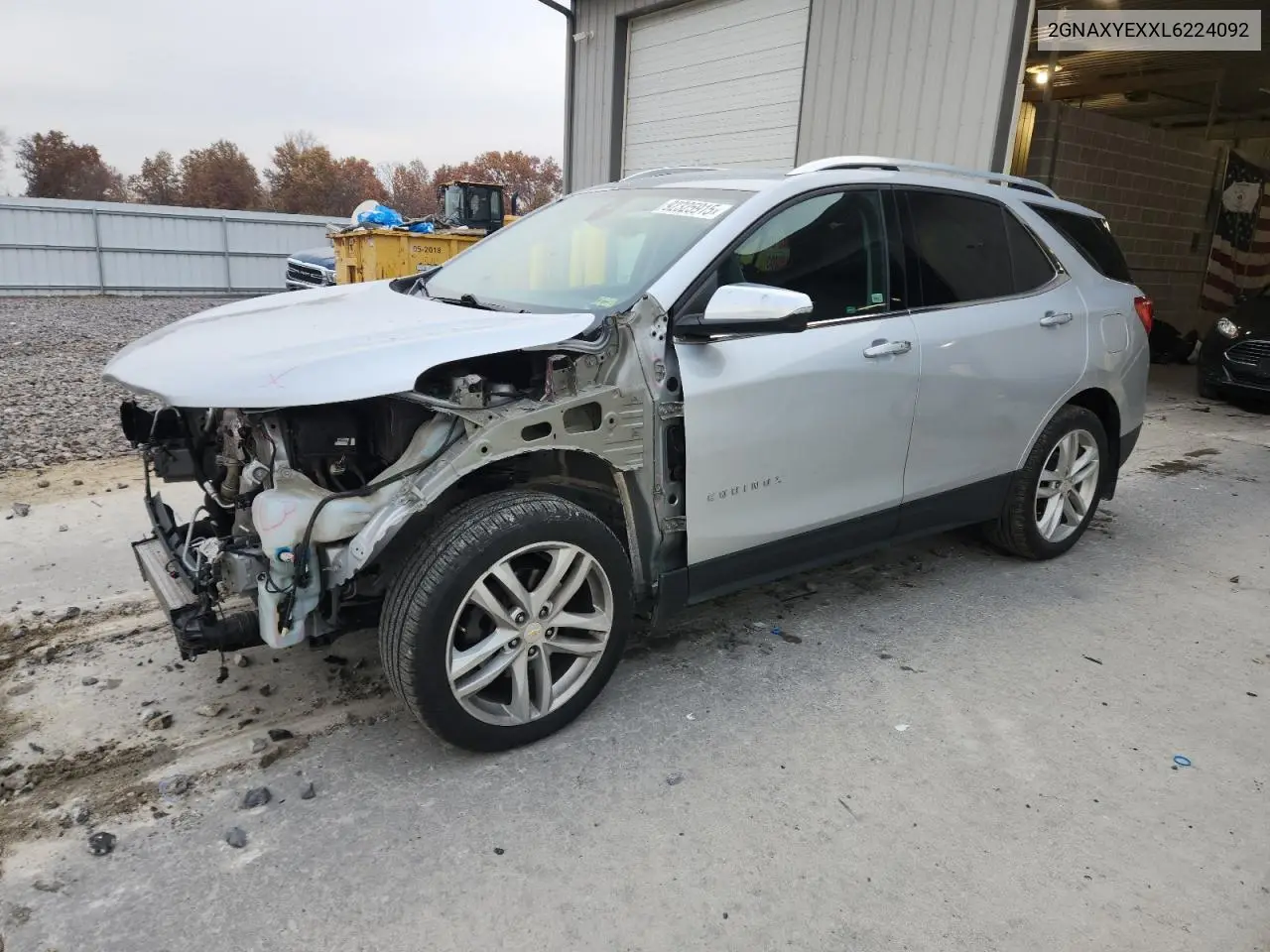 2GNAXYEXXL6224092 2020 Chevrolet Equinox Premier