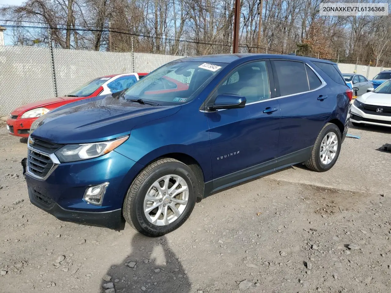 2GNAXKEV7L6136368 2020 Chevrolet Equinox Lt