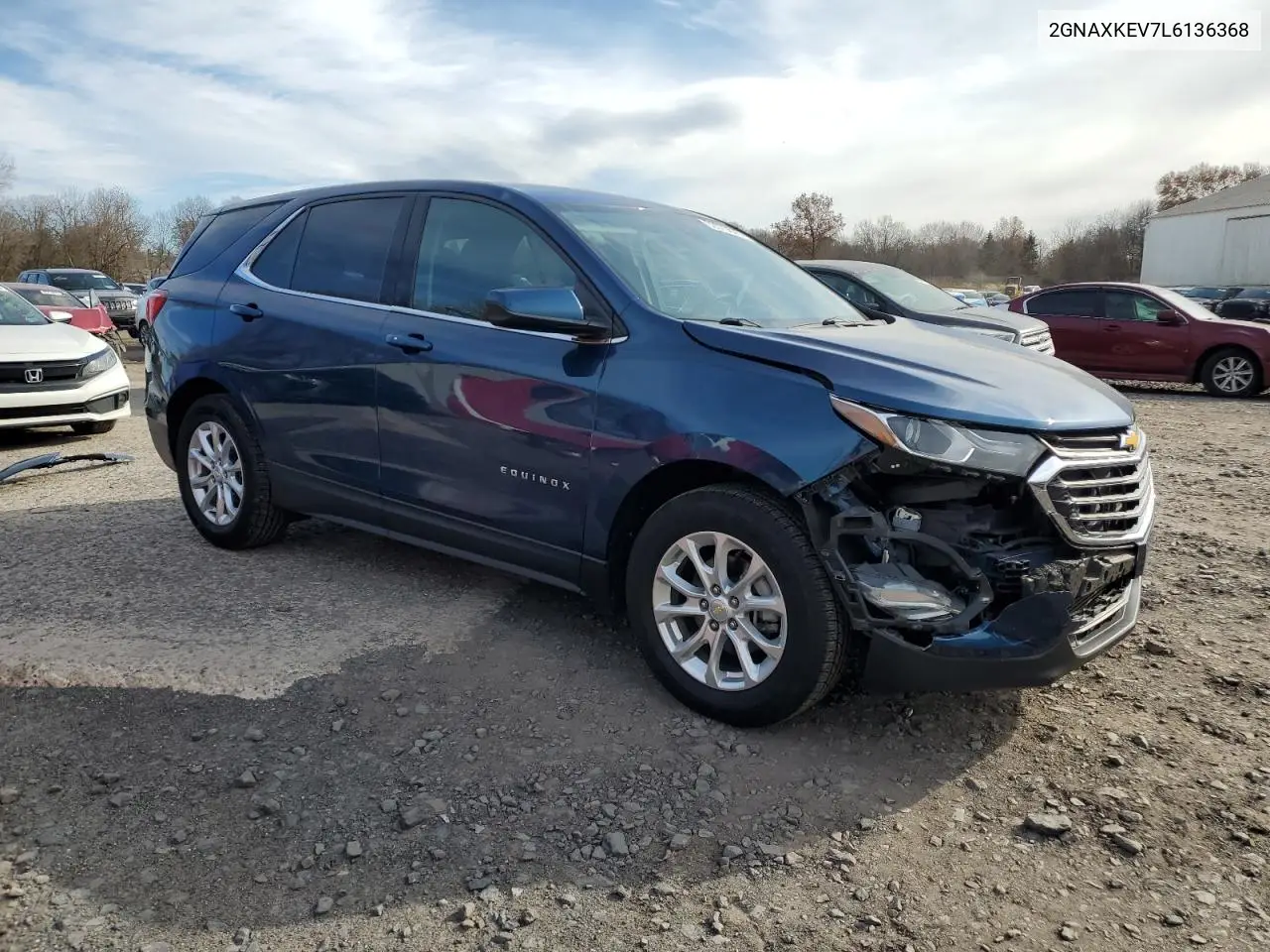 2GNAXKEV7L6136368 2020 Chevrolet Equinox Lt