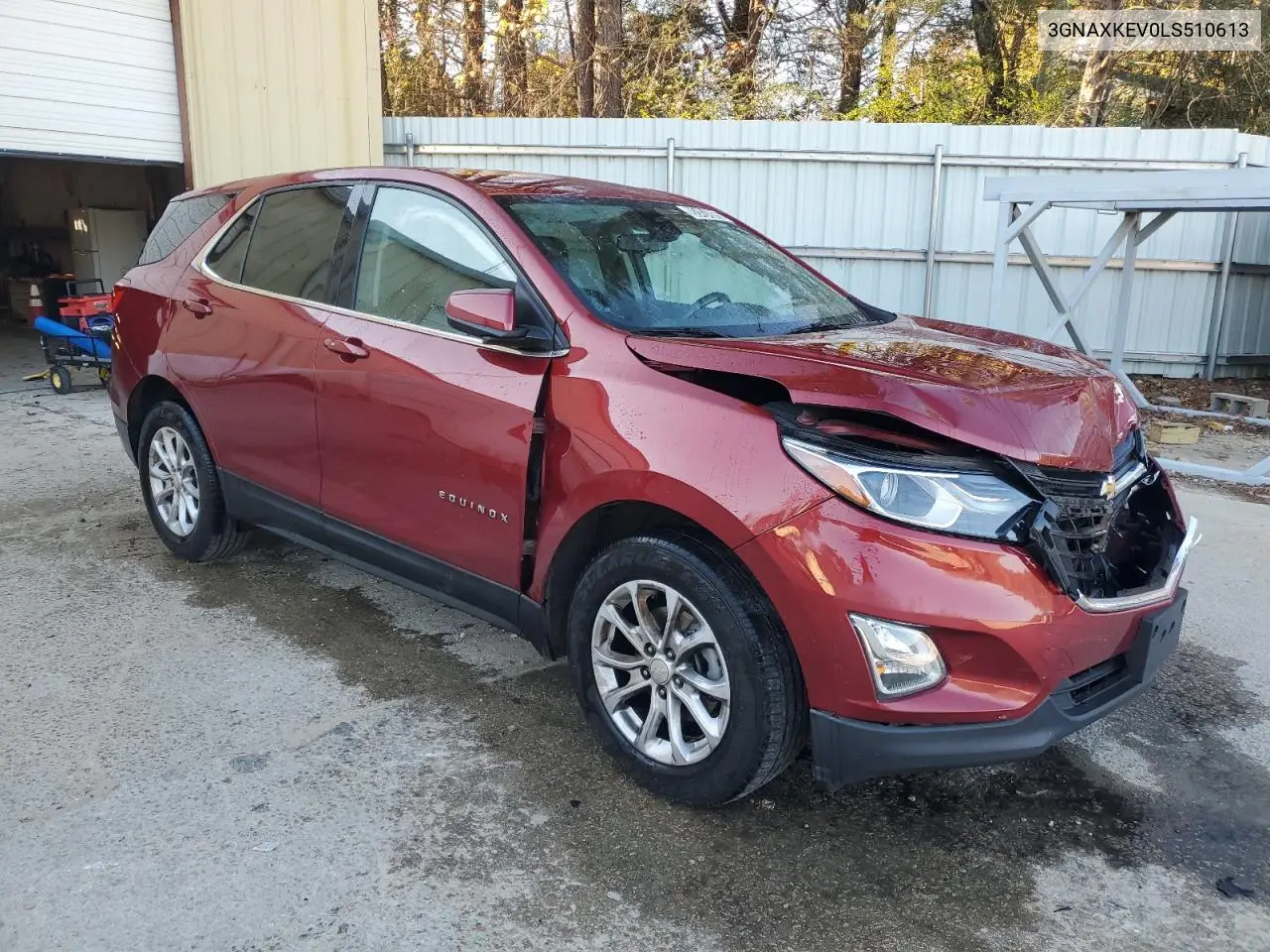 3GNAXKEV0LS510613 2020 Chevrolet Equinox Lt