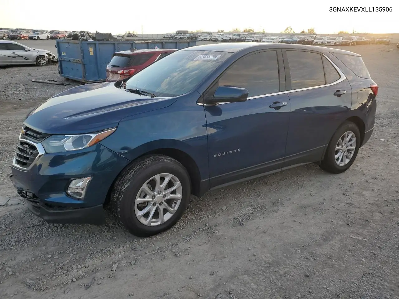 3GNAXKEVXLL135906 2020 Chevrolet Equinox Lt