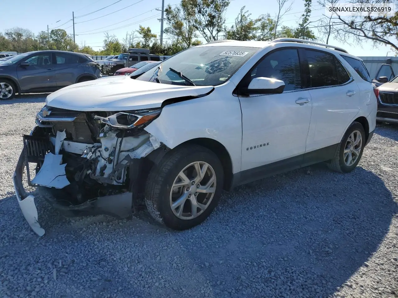 3GNAXLEX6LS526919 2020 Chevrolet Equinox Lt